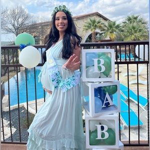 Free People Santa Maria Maxi Dress (mint)